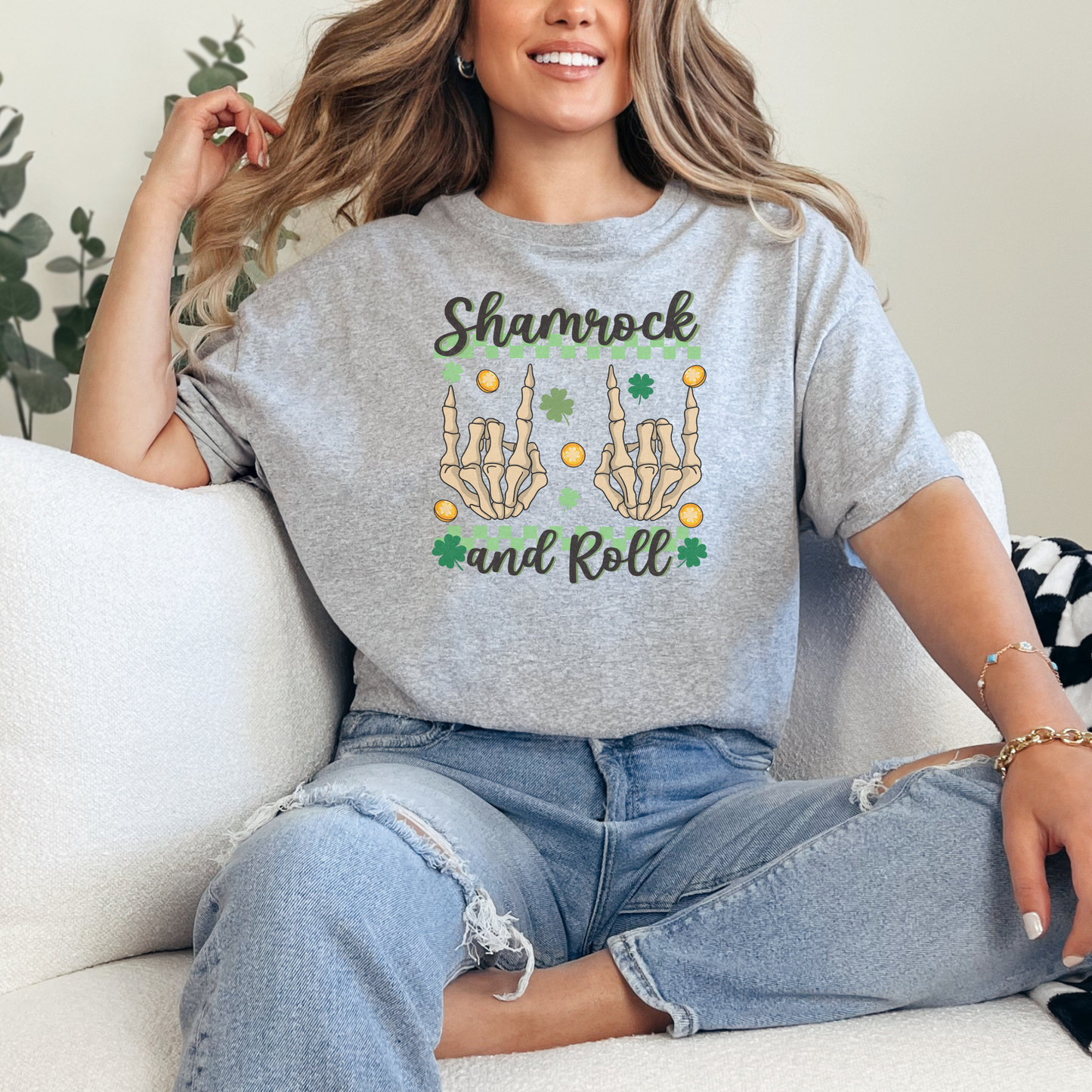 Shamrock and Roll Tee