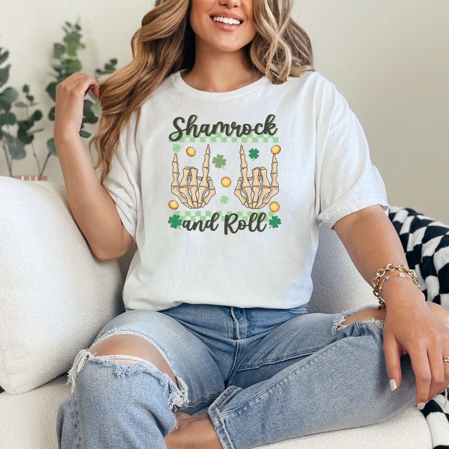 Shamrock and Roll Tee